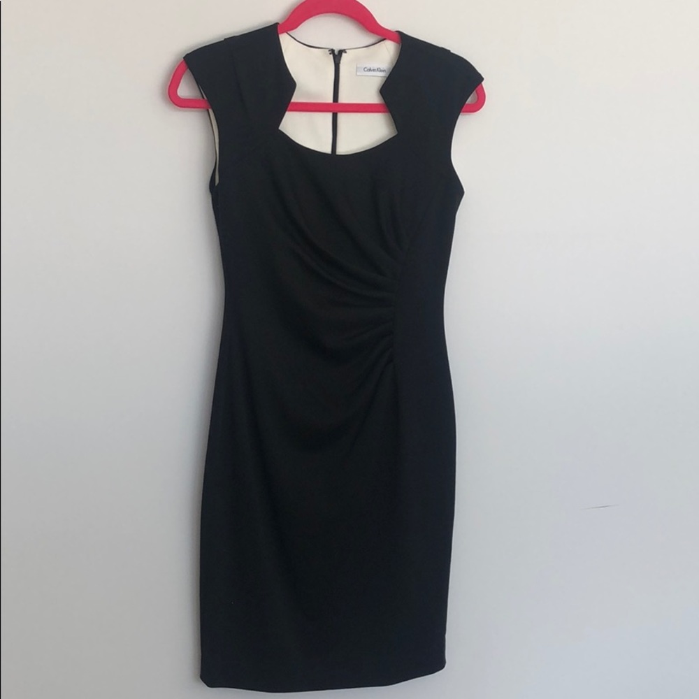 Black Calvin Klein dress